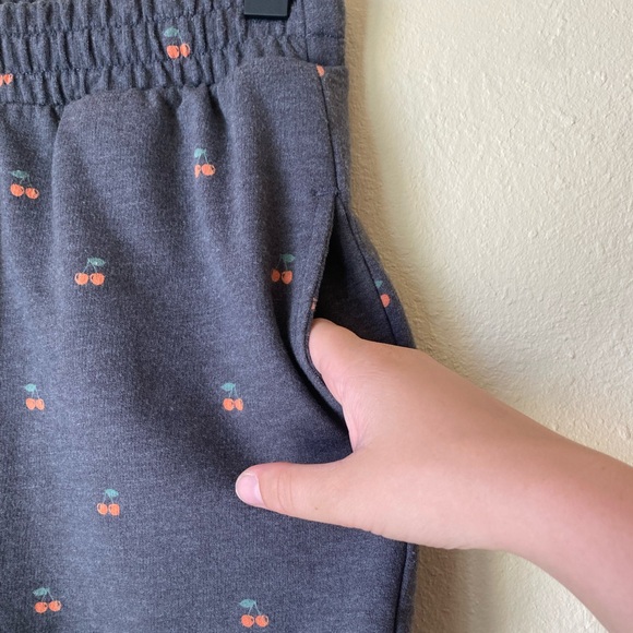 EUC Cherry Print Lounge Shorts - Picture 3 of 7